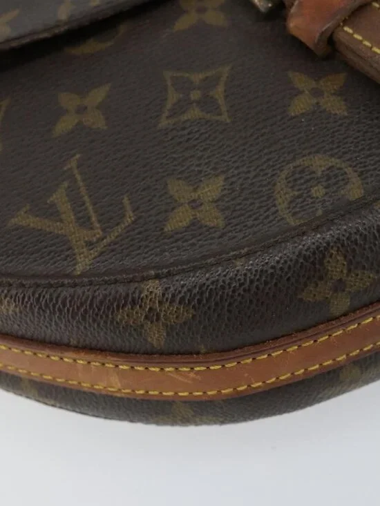 Authentic LOUIS VUITTON Monogram Chantilly MM Shoulder Bag M51233 LV - Picture 7 of 16